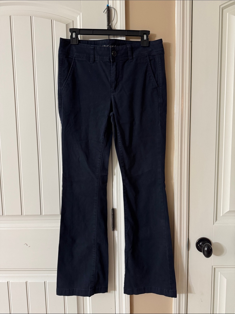American Eagle Outfitters Navy Boot Cut Stretch Pants